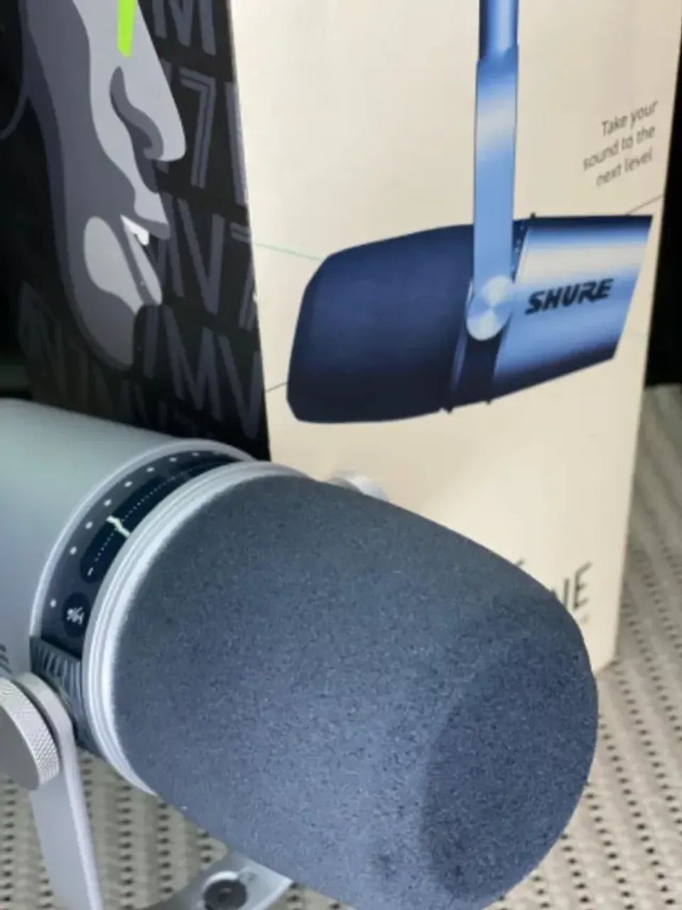 MICROFONE SHURE PODCAST MV7-S - Foto 3