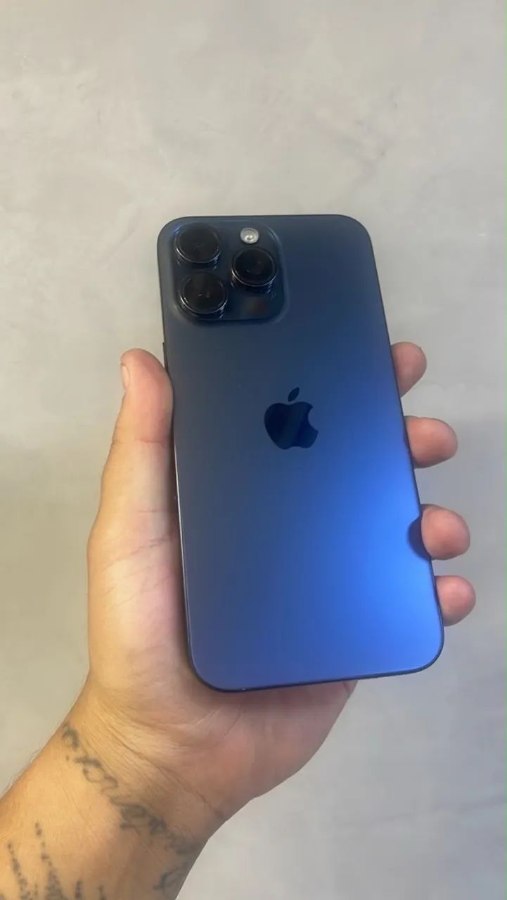 iPhone 15 pro max 256 Azul