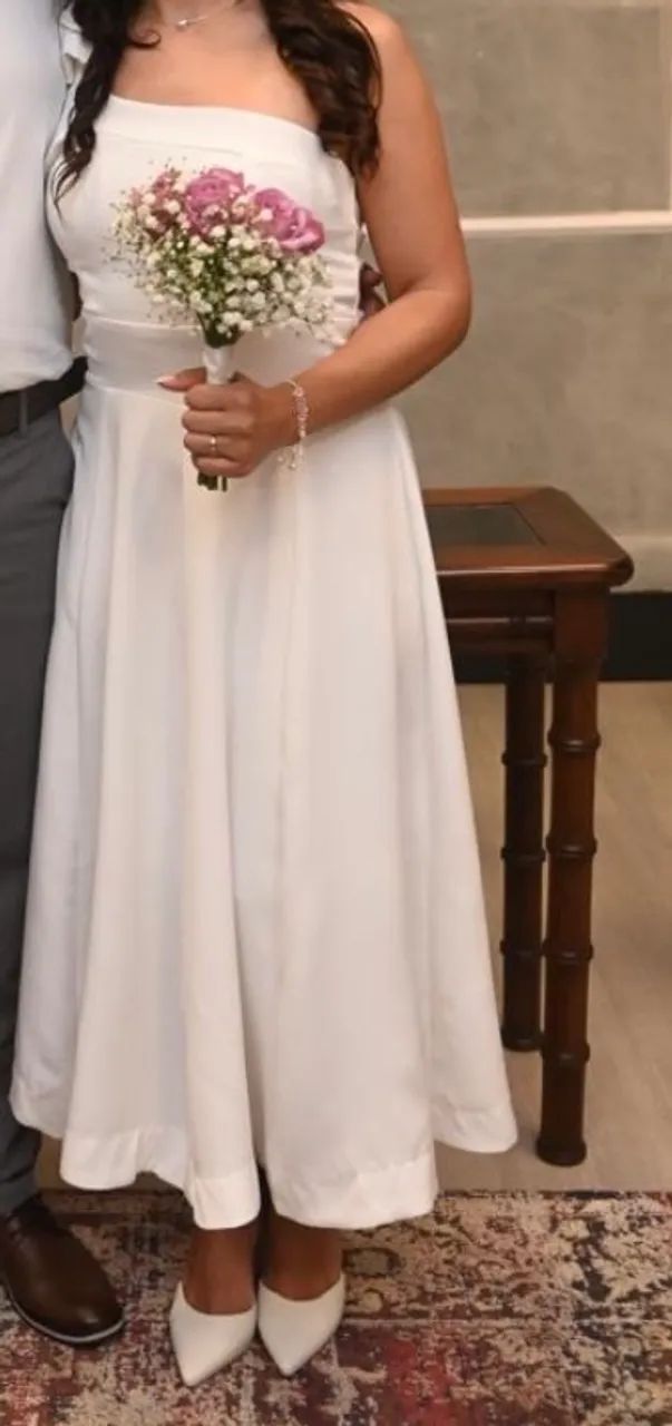 Vestido casamento civil