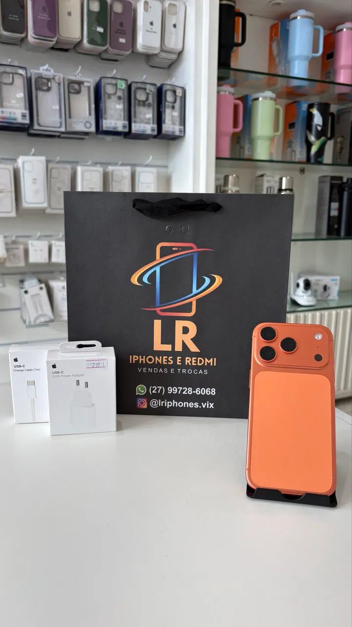 iPhone 17 pro 256GB laranja 