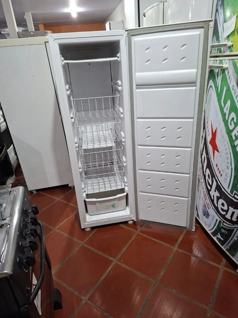 Freezer consul semi novo moderno funcionando perfeitamente  - Foto 5