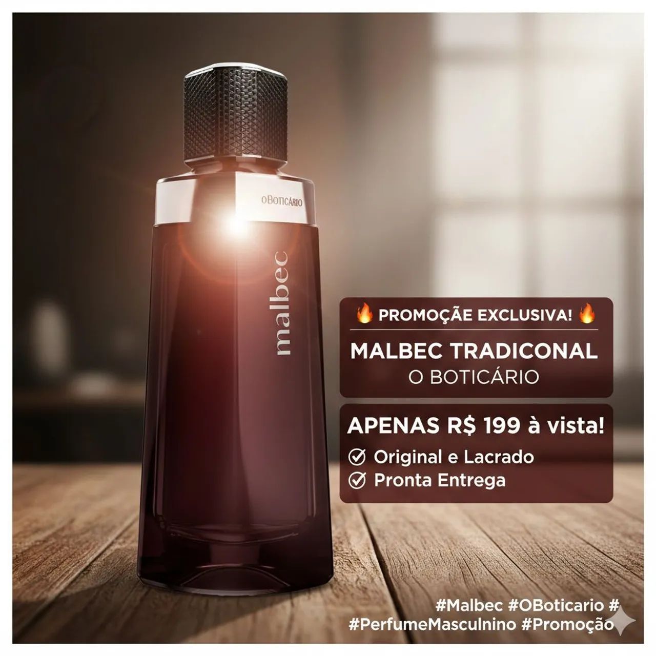 Malbec Oboticario Original 100 ML - Foto 2