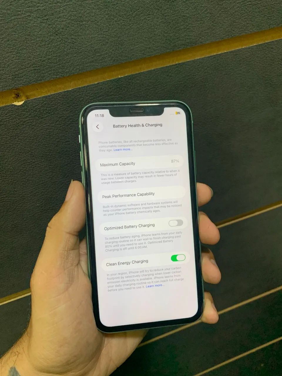 IPHONE 11 128GB - VERDE RARIDADE - Foto 2