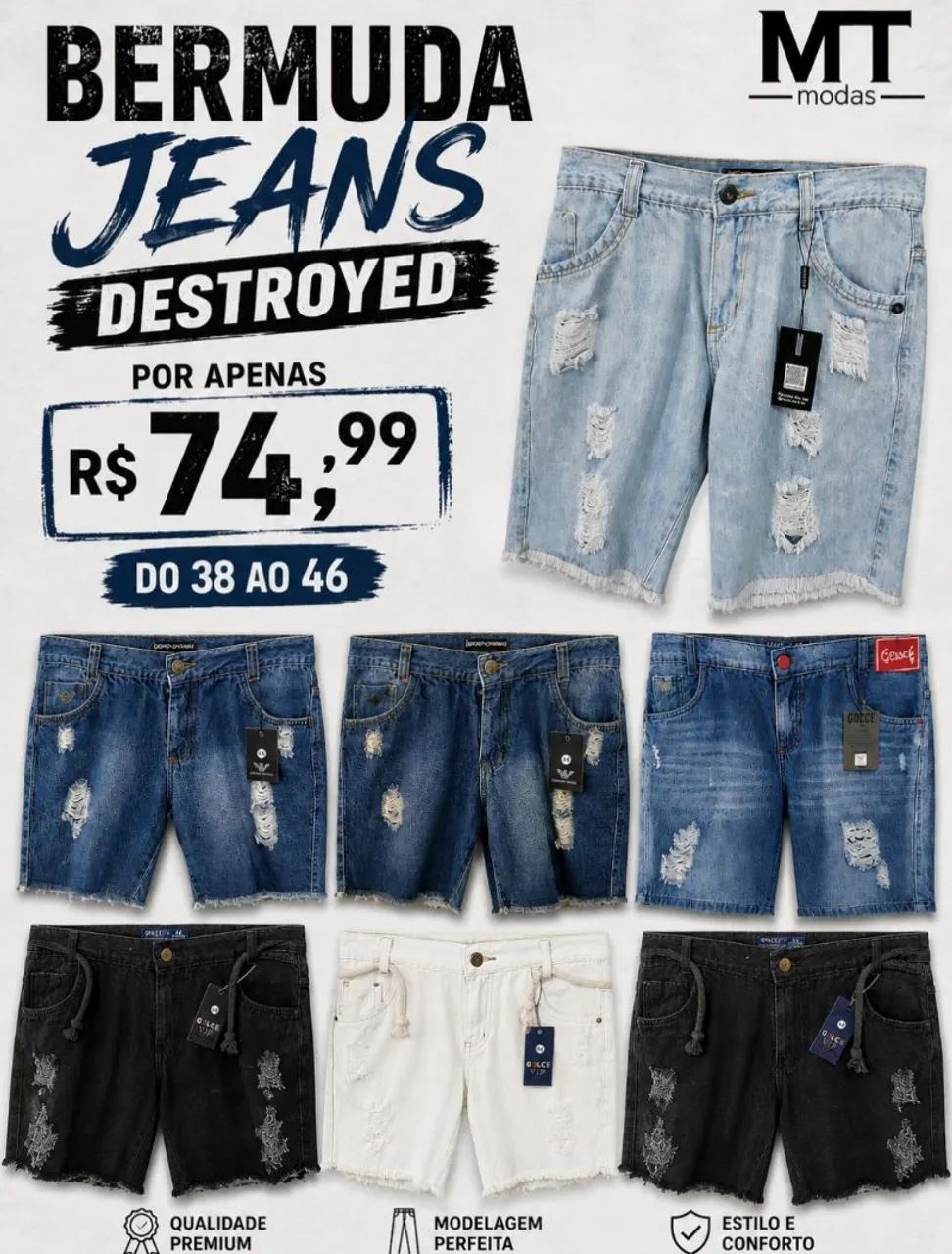 Bermuda Jeans 