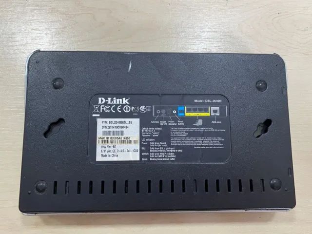 D-link Modelo: DSL-2640B - Foto 2