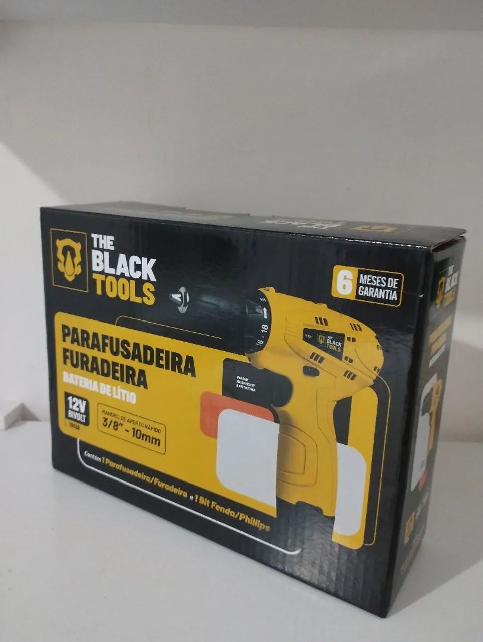 Furadeira e parafusadeira THE BLACK TOOLS