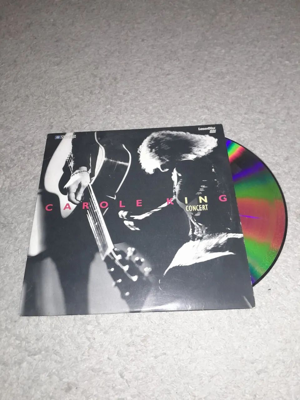 Laserdisc Carole King Concert (importado)
