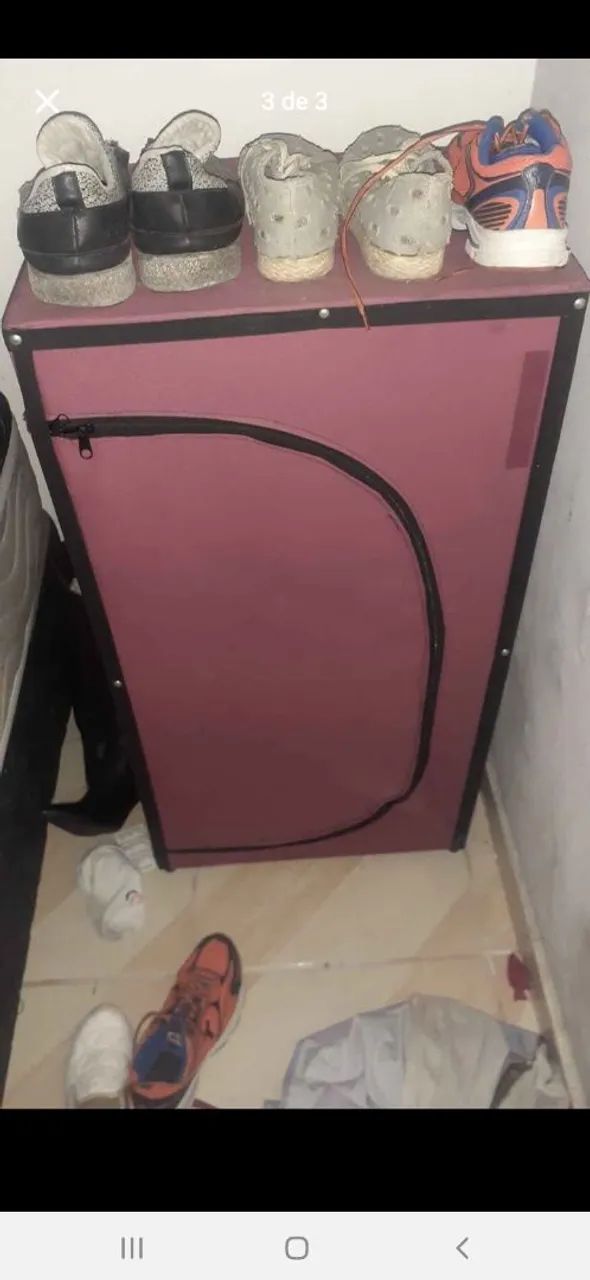 Aceito oferta Sapateira vermelha - Foto 2