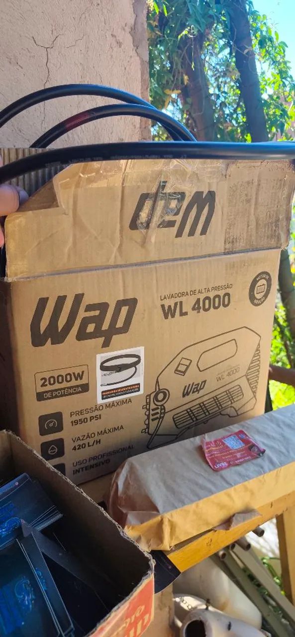 Máquina de alta pressão WL4000 Profissional 