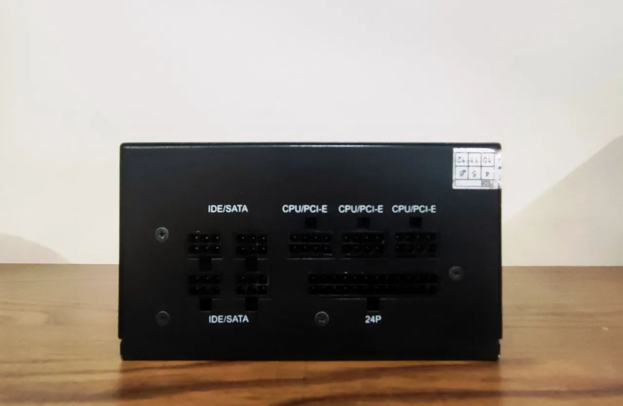 Fonte Duex 600w Full Modular Pec Ativo 80 Plus - Foto 2
