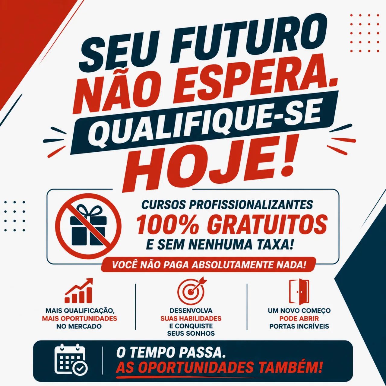 CURSO 100% GRATUITO NO CENTRO DE JOÃO PESSOA