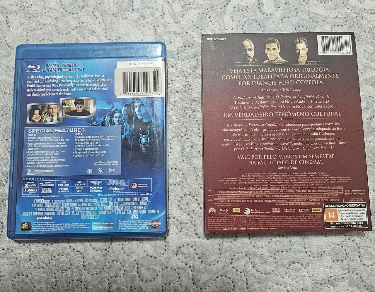 Blu-ray O Poderoso Chefão e Donnie Darko - Foto 2