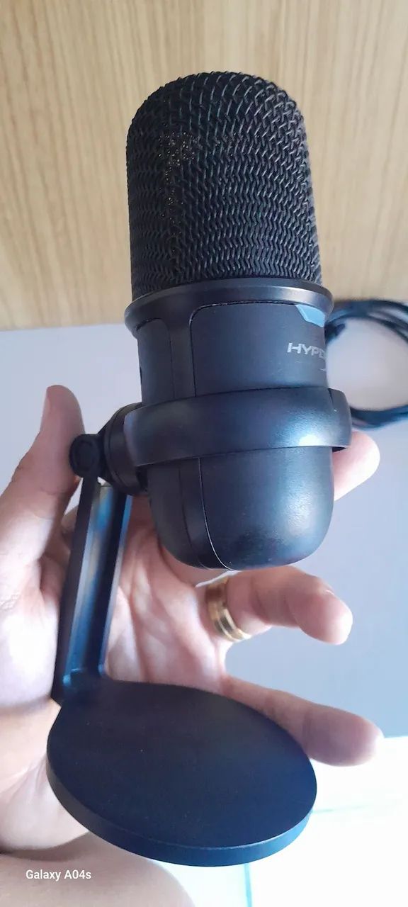 Microfone SoloCast HyperX com Filtro de Ruído de Brinde! - Foto 2