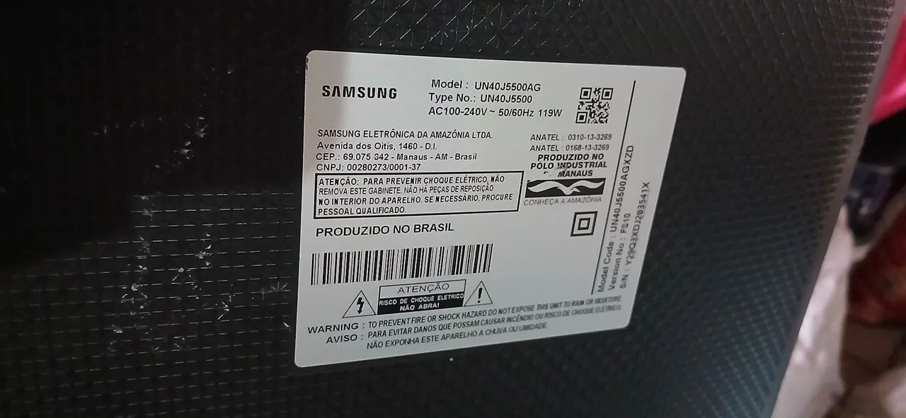 TV 42 Samsung com defeito  - Foto 2