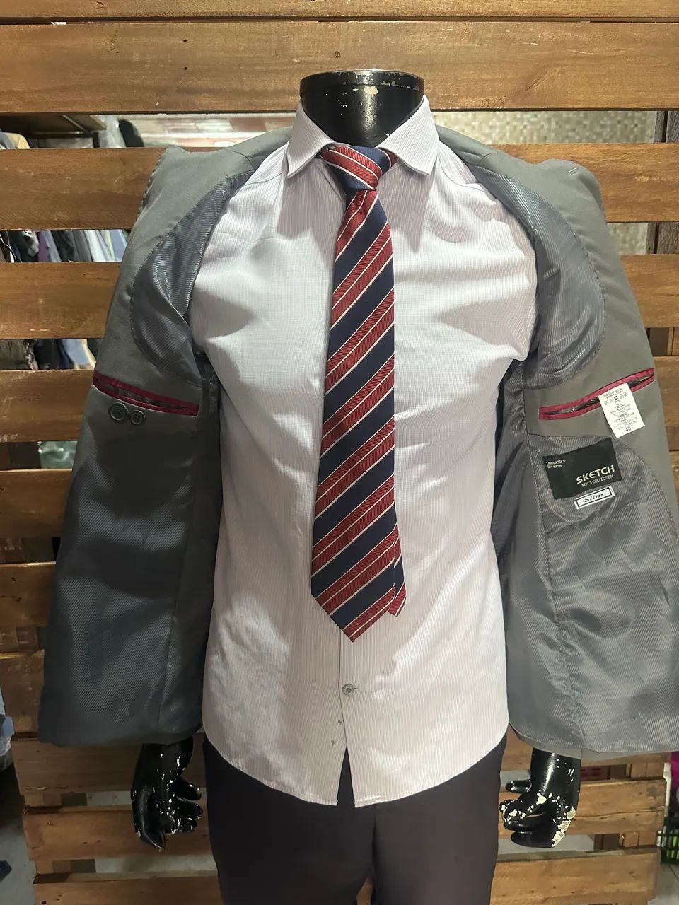 Blazer masculino sketch - Foto 3