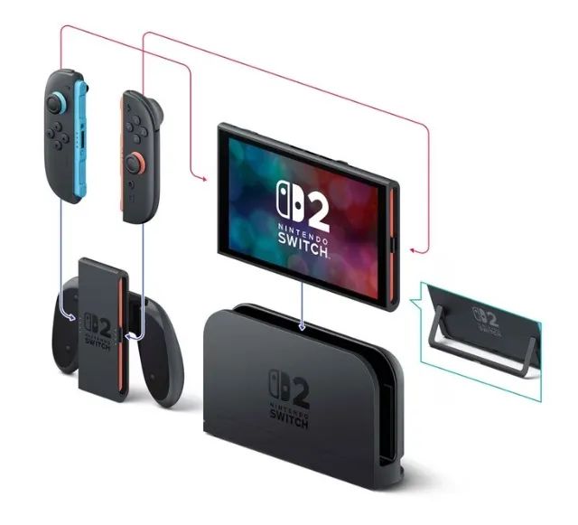 Nintendo Switch 2 Novo + Case - Foto 2