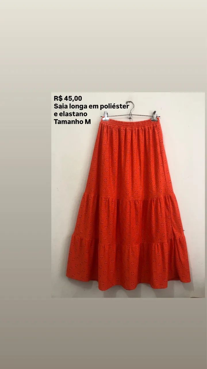 Saia longa tamanho M - Foto 2