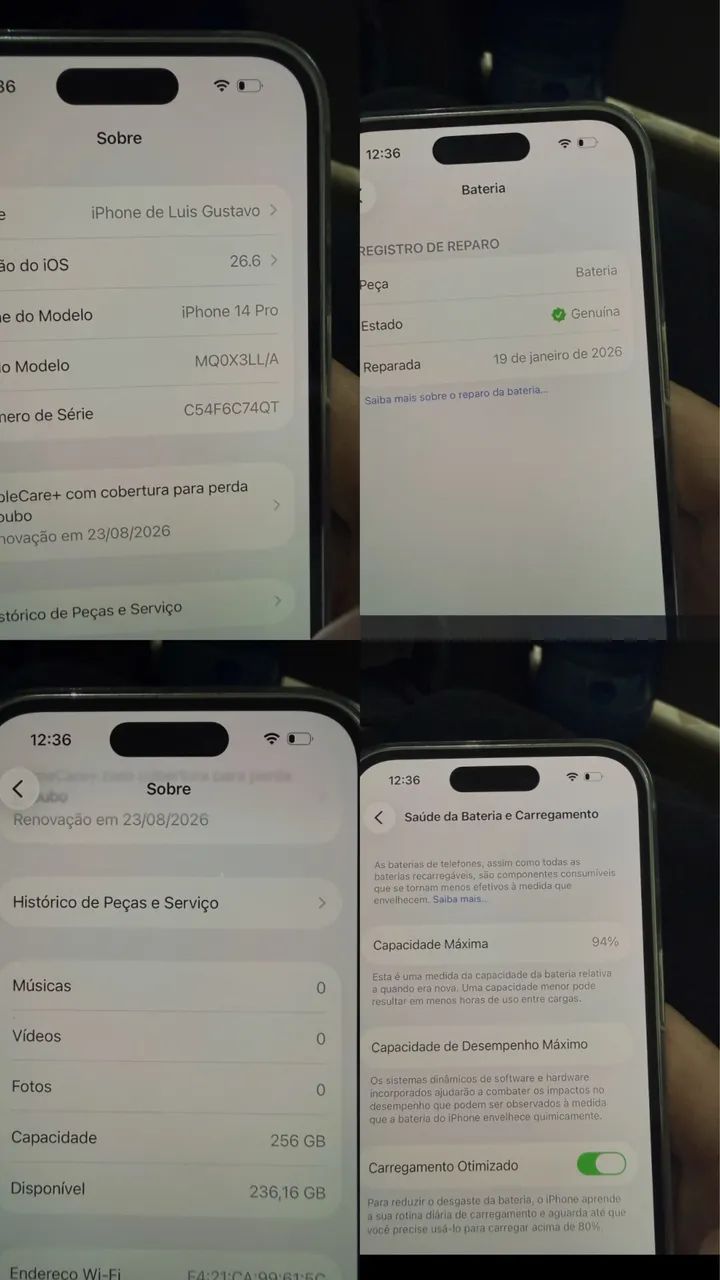 IPHONE 14 PRÓ 256g