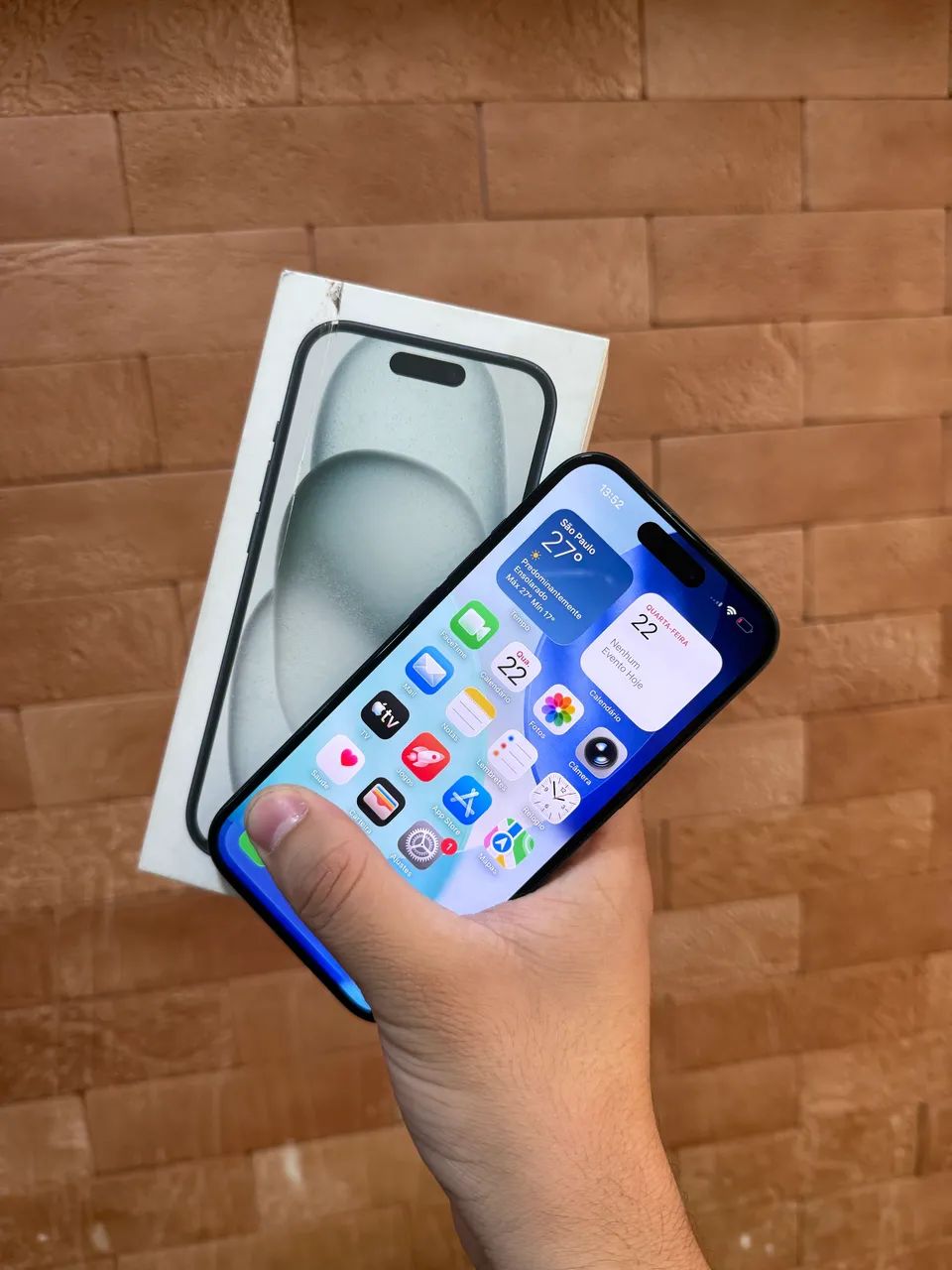 iPhone 15 128gb com garantia - levo até sua casa  - Foto 2