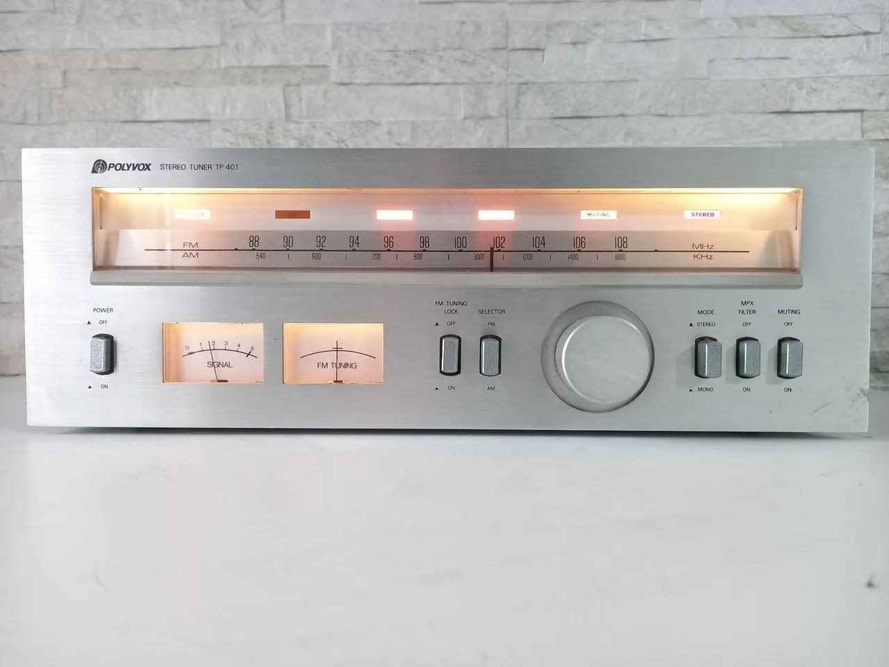 Tuner Polyvox TP 401, LINDO!!!!!, funcionando perfeitamente. 
