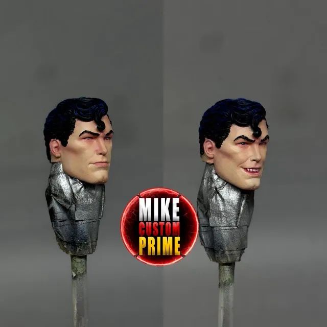 HEAD CUSTOM SUPERMAN PADRÃO MCFARLANE E CT-TOYS - Foto 2