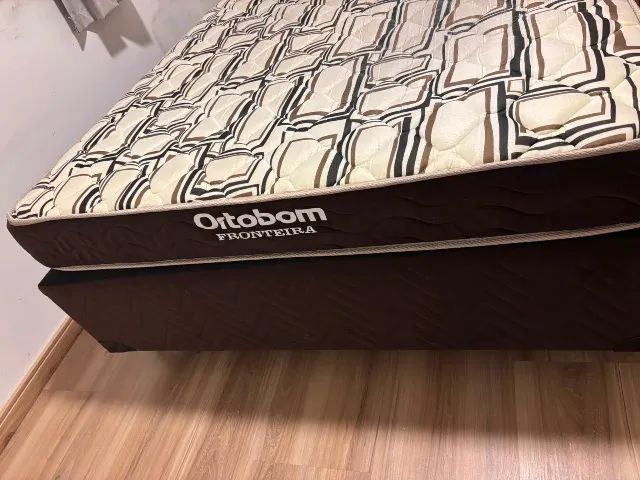 Cama box de casal com colchão  - Foto 3