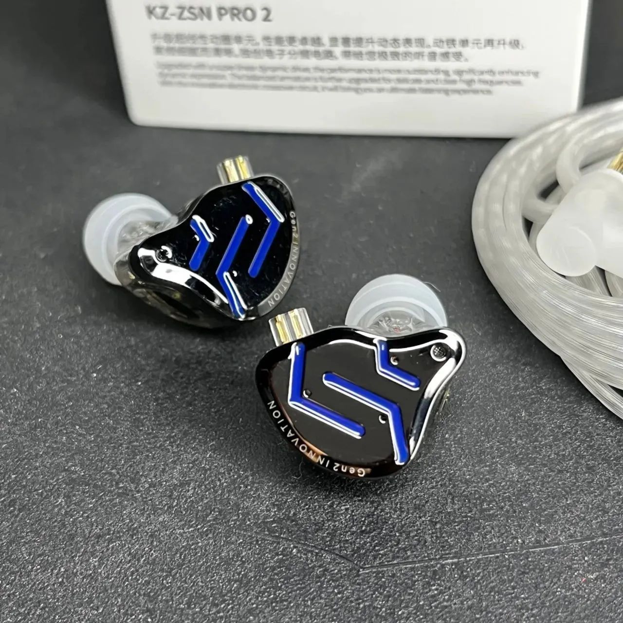 Fones Retorno de Palco Kz Zsn Pro 2 Lacrados - Fones de Ouvido
