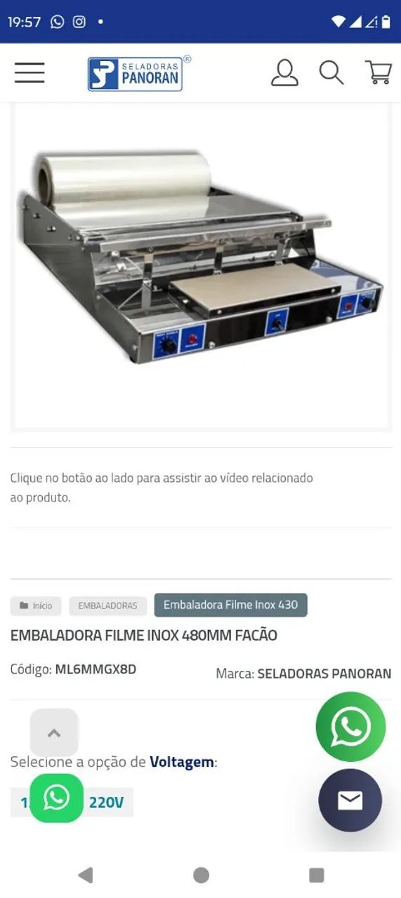 Seladora em inox super conservada  - Foto 4