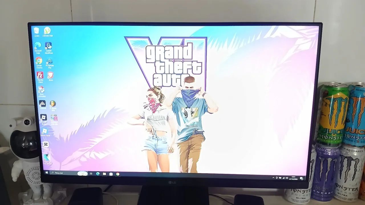 MONITOR LG DE 27 POL E 100hz  - Foto 2