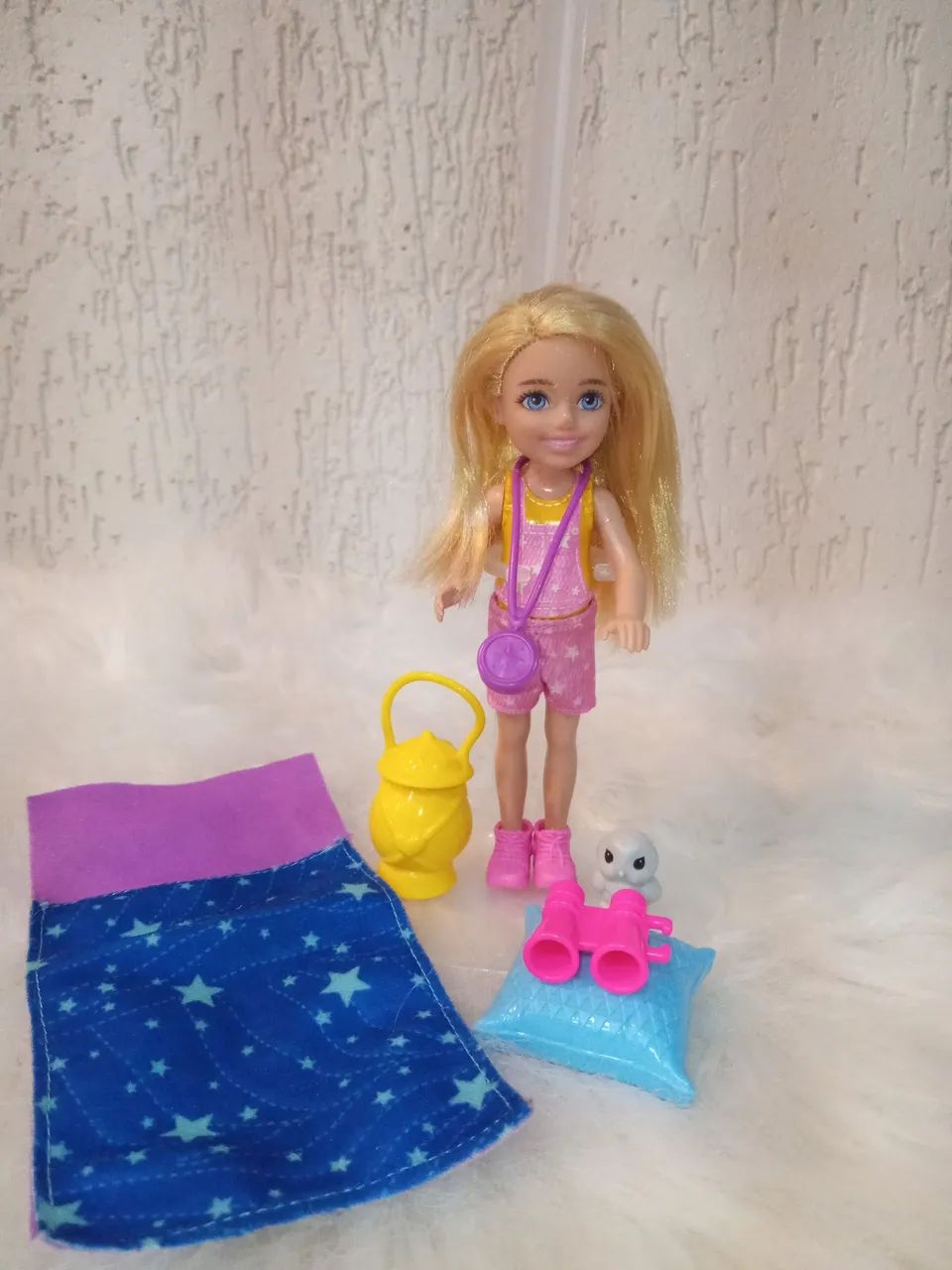 Boneca Barbie, Chelsea acampamento divertido da Mattel. - Foto 5