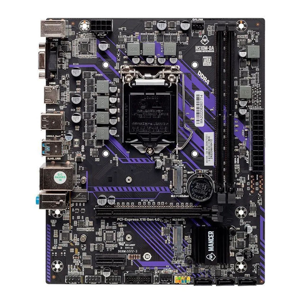 Placa mãe H510m DX NOVA - Foto 2