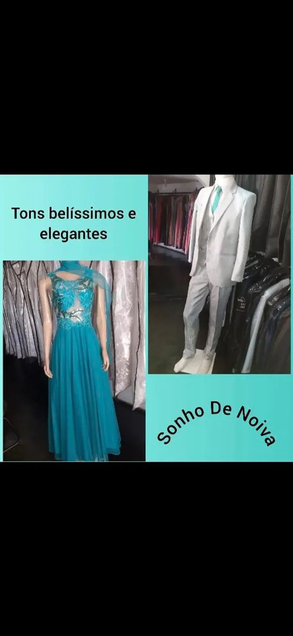 LOJA COMPLETA DE LOCAÇÃO DE TERNOS E VESTIDOS 
