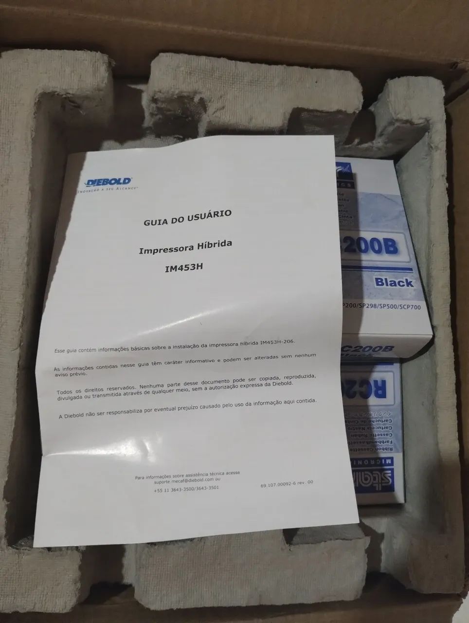 Impressora térmica im453 diebold - Foto 2