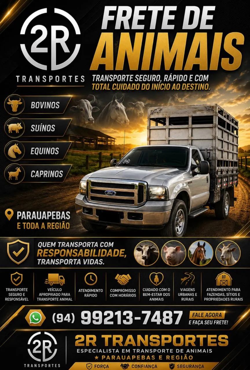 Frete de animais 