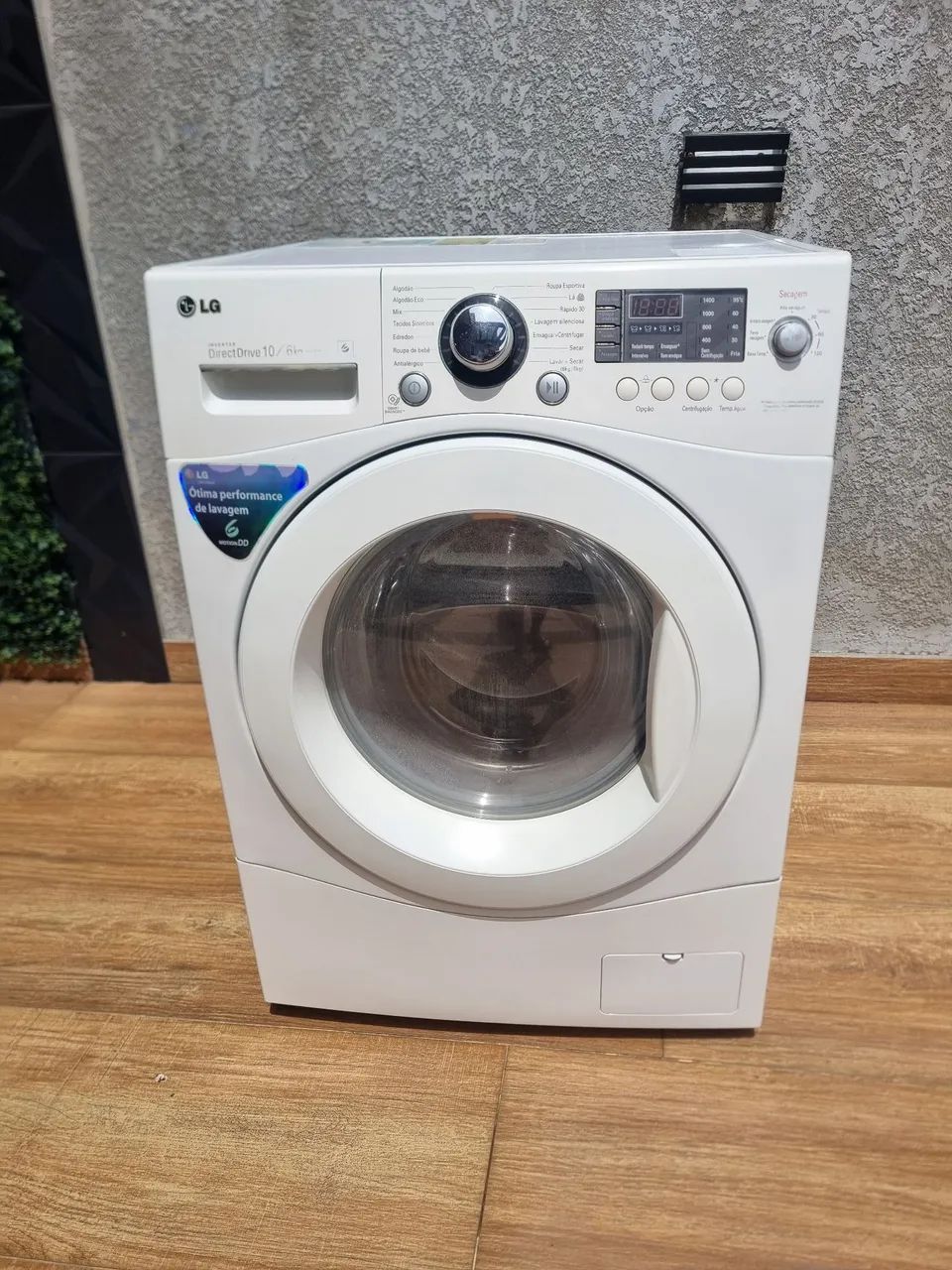 Lava e seca LG 10kg inverter 
