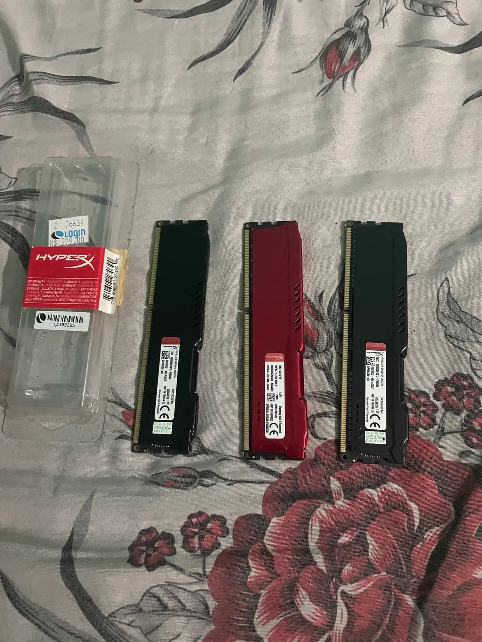 Memória RAM HyperX Fury DDR3 8GB - 3 Pentes [Perfeita p/ Upgrade] - Foto 2