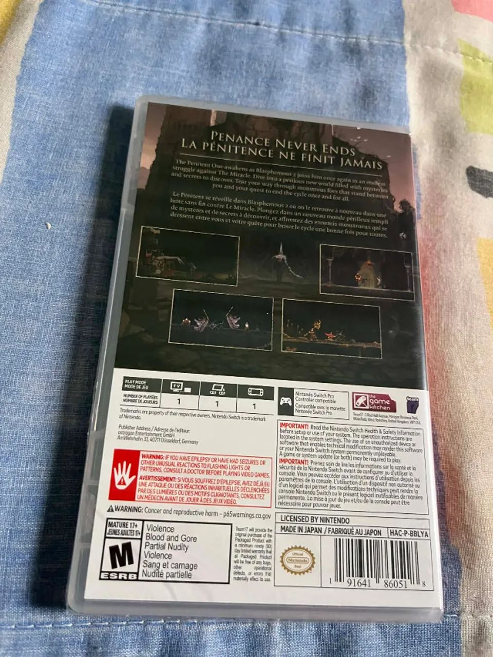 Jogo Blasphemous 2 Switch Lacrado - Foto 3