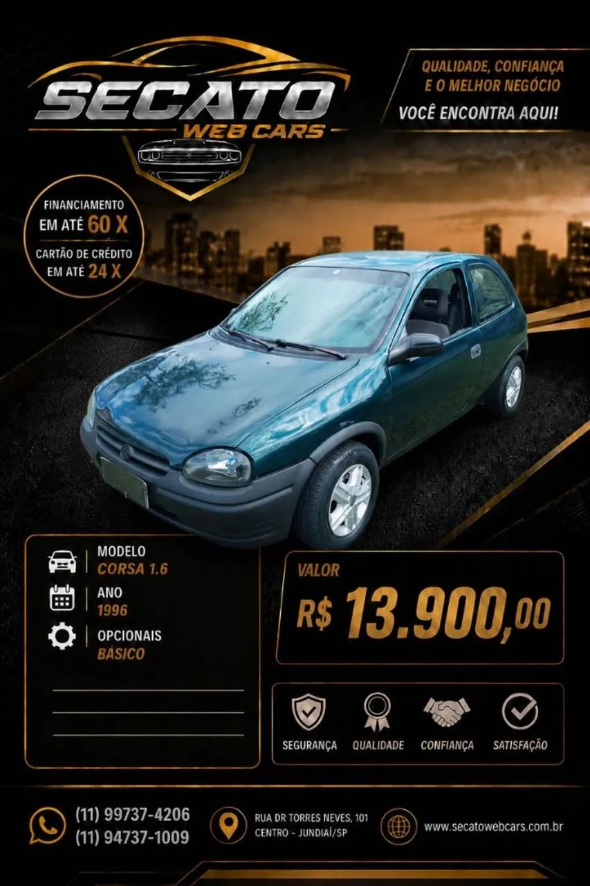 Chevrolet Corsa GL 1.6 MPFI / 1.4 EFI 2P E 4P 1997