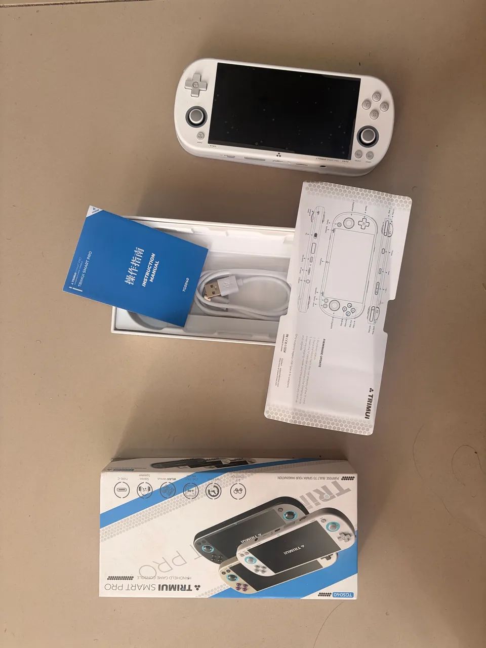 Trimui com MicroSD caixa e acessórios  - Foto 2