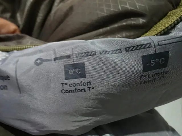 Saco de Dormir Forclaz MT500 0ºC (-5º) - Trilha Acampamento Trekking - Foto 2