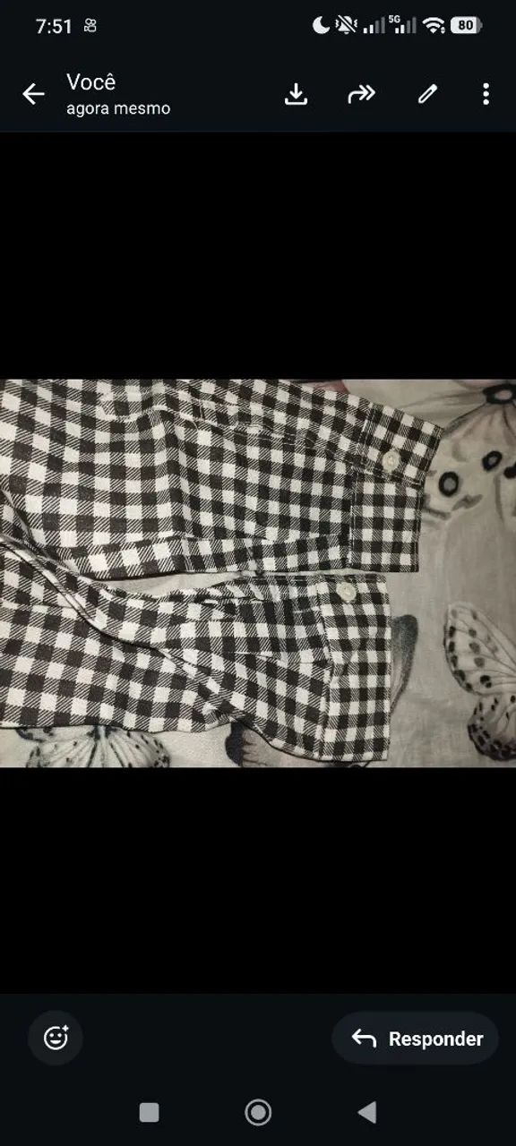 Camisa xadrez  - Foto 4