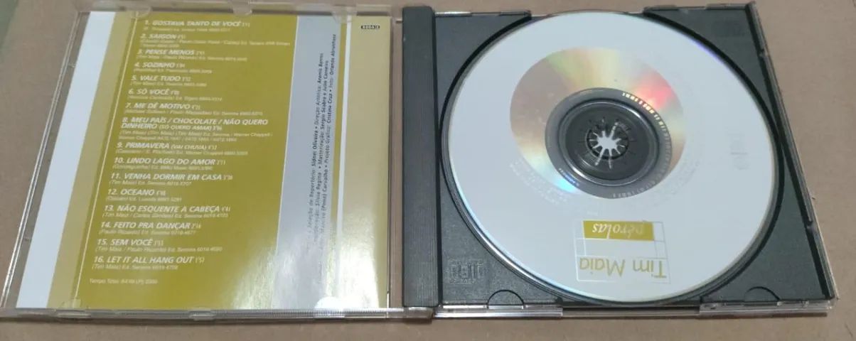 CD Tim Maia - Pérolas (CONSERVADO) - Foto 2