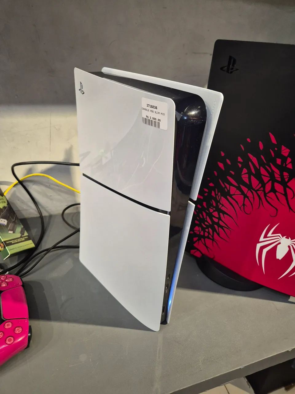 PS5 SLIM DIGITAL OU FISICO SEMINOVO 1 ANO GARANTIA