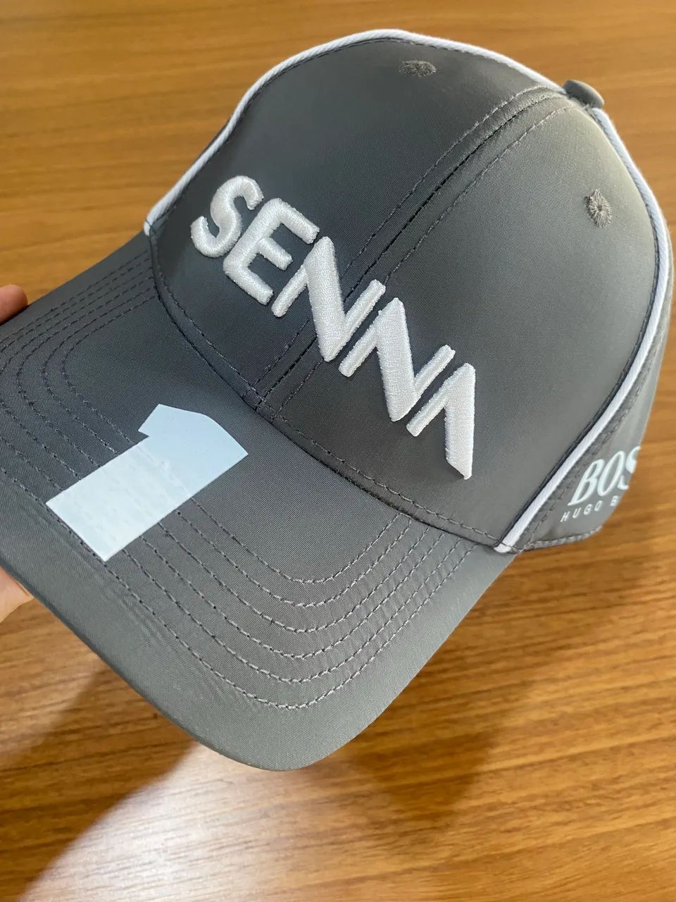 Boné Esportivo Senna- Cinza  - Foto 2