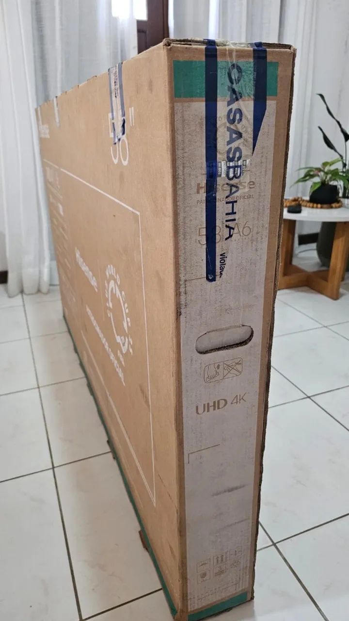 Smart TV 58? Hisense 58A6NV DLED 4K Nova - Foto 4