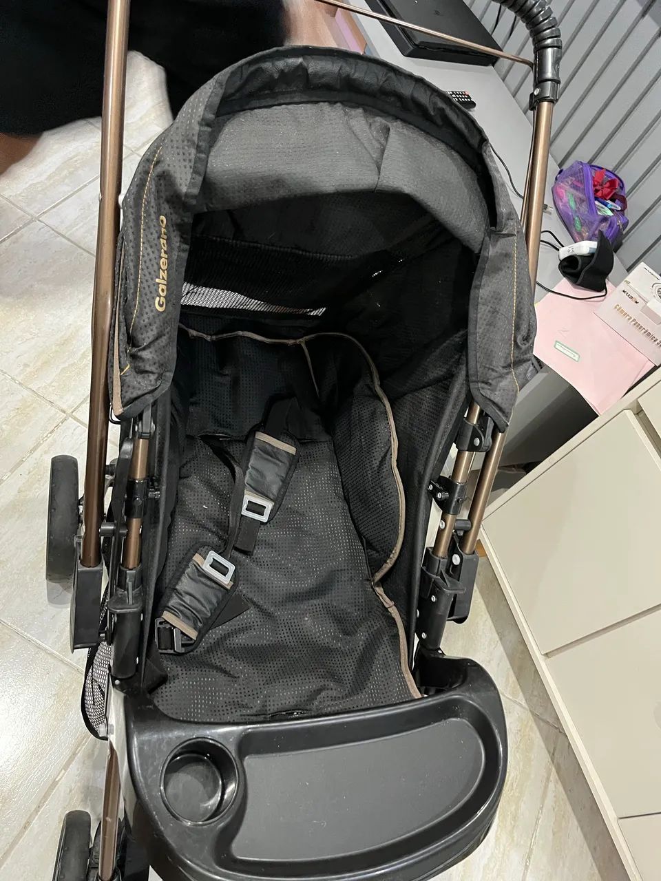 Carrinho de bebê Galzerano  - Foto 2