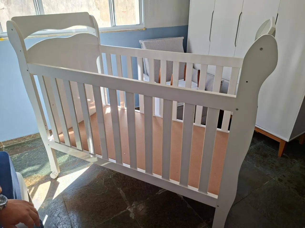Berço Infantil Conservado S/Colchão | Pronto para Uso