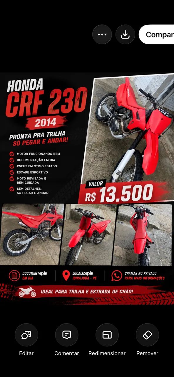Crf 230 2014 