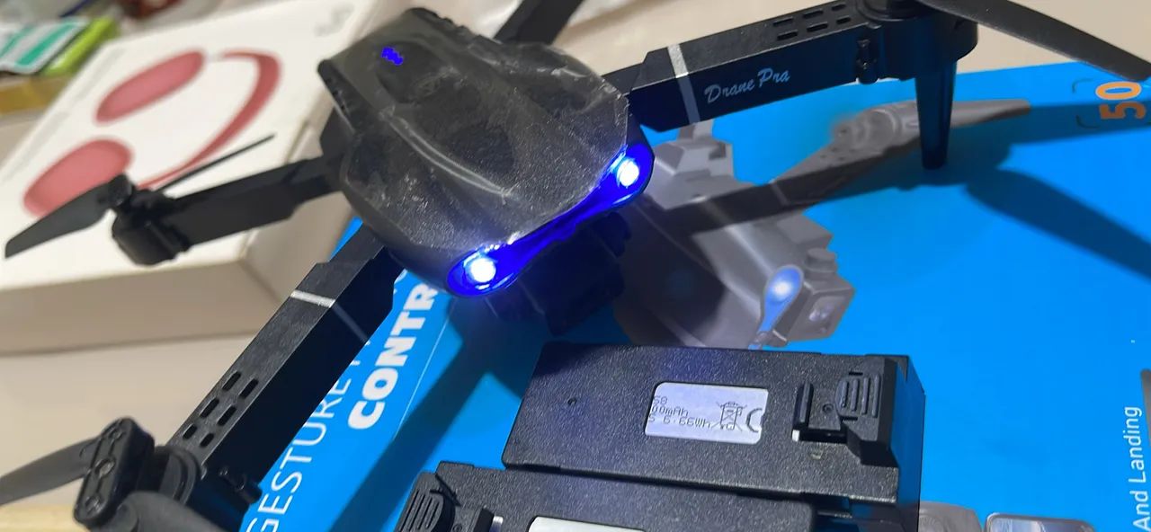 Drone profissional duas baterias com caixa e maleta completo  - Foto 2