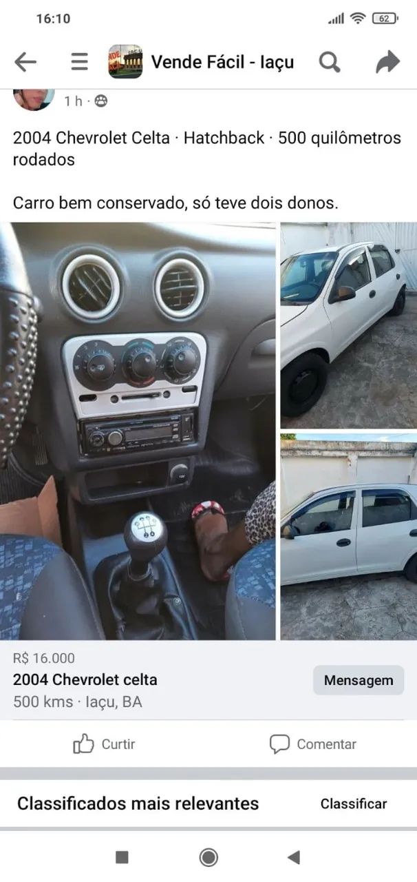 Chevrolet Celta 1.0/ Super 1.0 MPFI VHC 8V 5P 2004